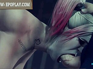 Exploring 3D sex with big ass and tits