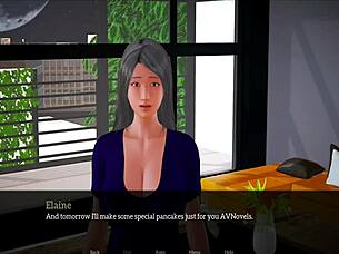 redhead in my new family anime series