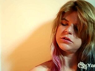 I can't stop yanking my amateur beauty Ophelia to toy her pussy with these toys, reaching climax.