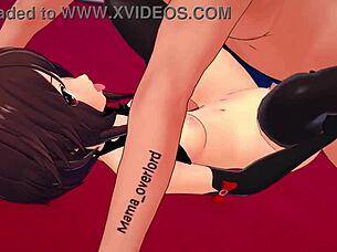 i-i think la dulce megumin is ready to fuck in her adult bikini hentai, but wait, it's in the hotel