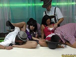 Wild Oktoberfest After Party With German Orgy And Gangbang