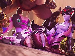 i'm feeling emotional over this overwatch hmv pmv hide