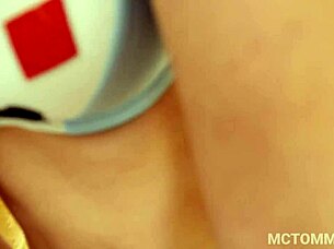 Amateur Girlfriends In Alice Cosplay