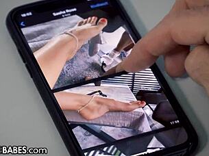 Footsiebabes Sasha Rose Wants Toes Sucked and Butt Fucked