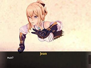 Klee's prank adventure with Jean scenes 😊