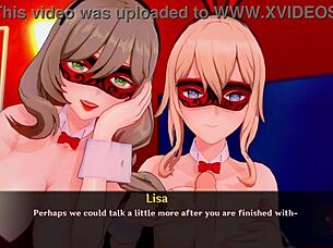 הרפתקת הקנטור של קלי עם סצנות של ג'ין 😊