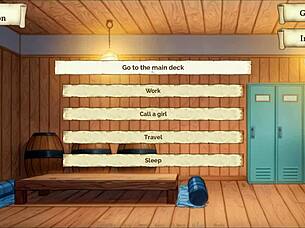 lusty buccaneers parody nami strips for gold in hentai gamee