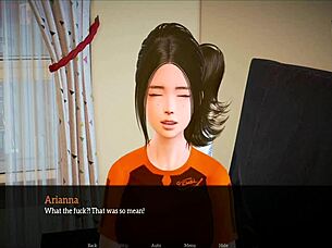 redhead in my new family anime series