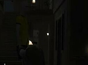 redhead with big tits plays horny henry