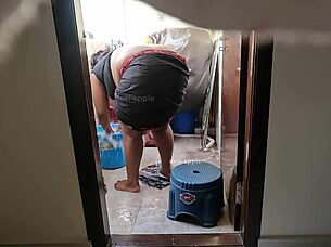 young boy jerks off in front of indian maid swathy