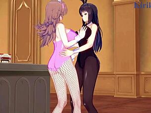 Sagiri, Setsuko, Excellen i vild lesbisk hentai!