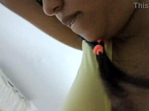 Colombian Brunette Fucks Neighbor Instead