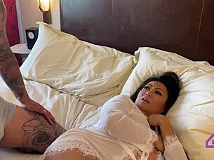 Asian Step Mom Krystal Davis Rides Stepson For Creampie On Vacation
