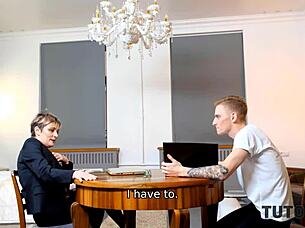 Tutor4k Teacher, Respected Woman, Acts Like Slut During Sex In Stockings