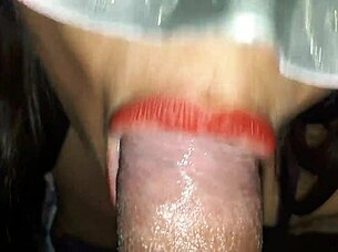 petite 18+ mexican amateur girl sucking dick and head cumshot blowjob deliciously