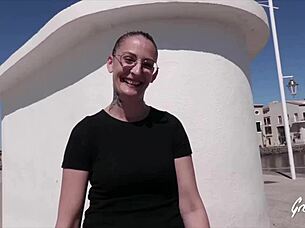 Arianna's sublime naughty feelings with big tits