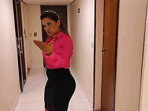 Pretty Anime Girl Gives Ass to Friend's Brother from Church.