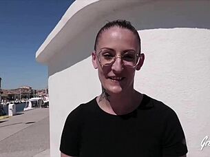 Arianna's sublime naughty feelings with big tits