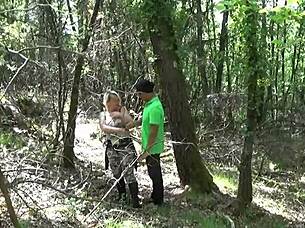 busty tattooed mature explores outdoor anal adventure