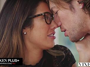 Have you seen Eva Lovia's intense scene with blowjob and muff diving?