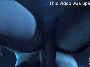 Bayonetta in 3D Cartoon Hentai Style