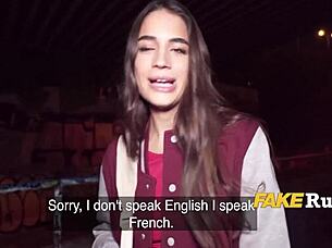 I met a super freaky French girl.