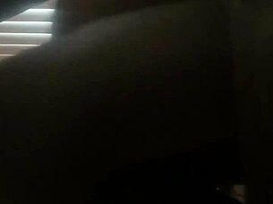 big booty neighbor bent over and fucked at the stairs