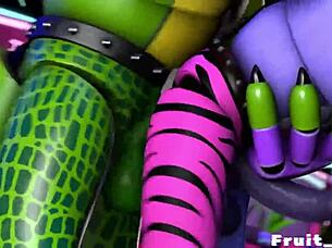 Have you seen this gay cock action in FNAF yet?