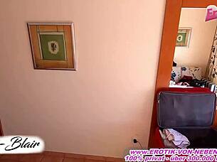 why is this german blonde teen fucking on vacation?