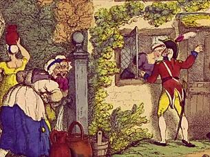 Vintage Drawings Featuring Antique Scenes In Retro Anime And Cartoon Styles