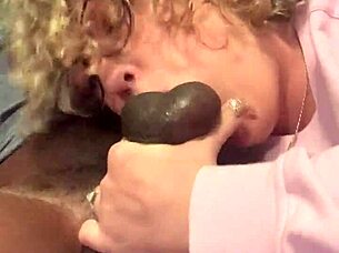 birthday soup with homemade deepthroat and cum in mouth