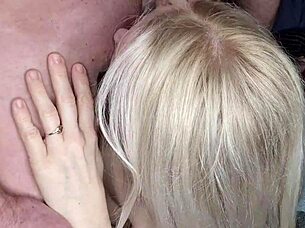 let my husband cum on my small tits 😍