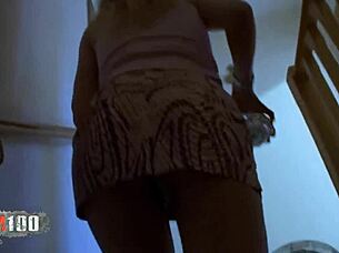 Assfucked ugly milf, cum on face