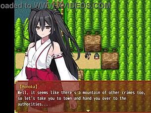 battle shrine maiden honoka part 1