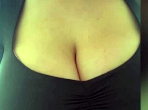 Beloved stepmom dives muff outdoors showing big milky tits