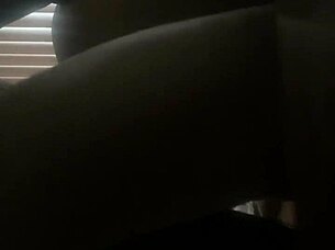 big booty neighbor bent over and fucked at the stairs