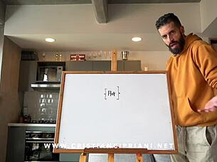 Cristian Cipriani's Reality Show Living Off Porn With Oiled Latina Domination!