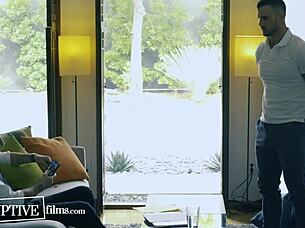 Boss Jerks Off As Assistants Tease And Fuck