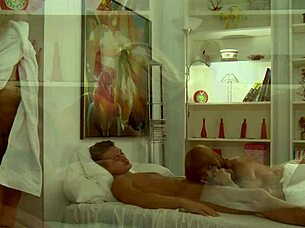 steamy morning threesome unfolds with rachel and ivy