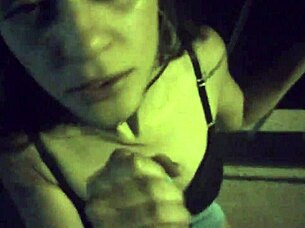 Sandy Cortez masturbates outdoors in public anime style