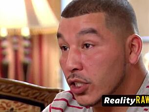 Pool party featuring horny hot redhead swingers