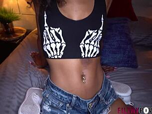 Is Demi Sutra Ready for This Hard Dick in POV?