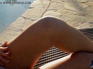 Big Natural Tits Milf Model Shows Off Her Curves Outdoors!