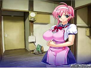 in apartment of love ep 13, characters get drained in anime game