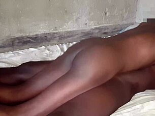 black girl drilled by neighbor in ghetto until climax