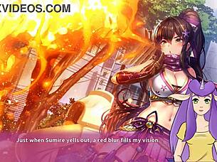 what's under those ninja panties in ninnin days part 2?