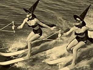 Vintage Halloween Hairy Pussy Porn