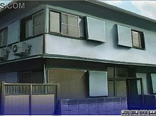 in apartment of love ep 13, characters get drained in anime game