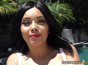 double penetration with anal slut aaliyah hadid 😈