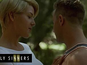 Kit Mercer Rides Stepson's Big Dick Hard!